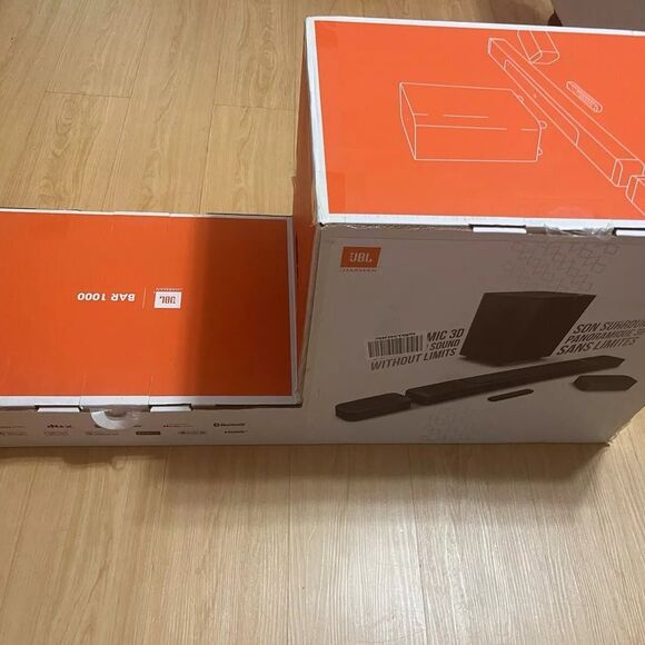 JBL BAR-1000 7.1.4-Channel Soundbar System - Black - Picture 1 of 4